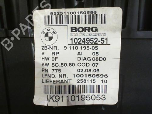 Used Instrument cluster BMW 1 (E87) 118 d (122 hp) 24745605