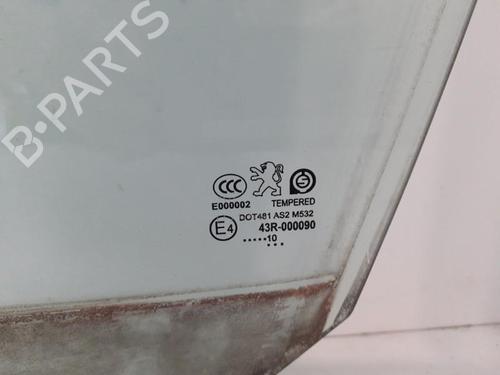 Used Front left door window PEUGEOT 206+ (2L_, 2M_) 1.4 HDi eco 70 (68 hp) 24750454