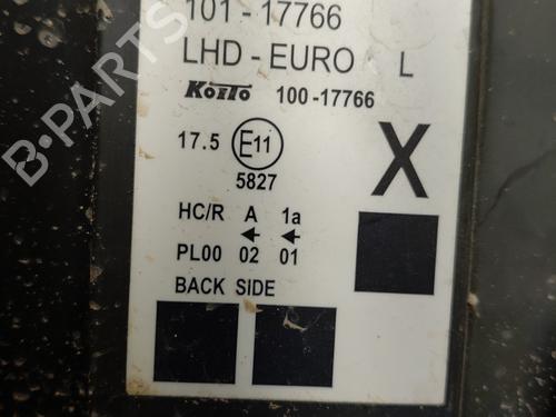 Used Left headlight Left headlight RENAULT KANGOO Express (FW0/1_) 1.5 dCi 90 (FW0G, FW05, FW08, FW11) (90 hp) 33305270 33305270