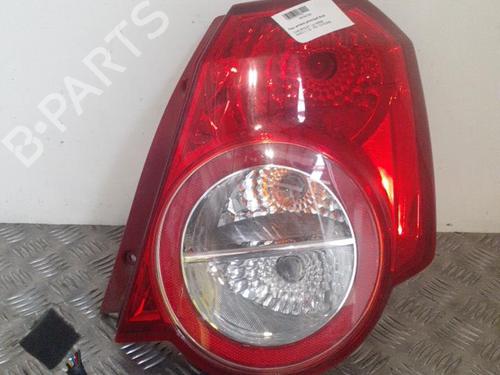 Used Right taillight CHEVROLET AVEO / KALOS Hatchback (T250, T255) 1.2 LPG (84 hp) 24760055