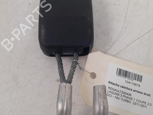 Seat buckle RENAULT LAGUNA Coupe (DT0/1) 2.0 dCi (DT0M, DT0N, DT0S, DT19, DT1F) | BP24829912I32 