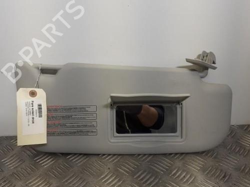Right sun visor NISSAN QASHQAI / QASHQAI +2 I (J10, NJ10, JJ10E)  | BP24741906I2 