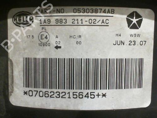 Right headlight JEEP COMPASS (MK49) 2.0 CRD 4x4 | BP24765931C29 - Image 2