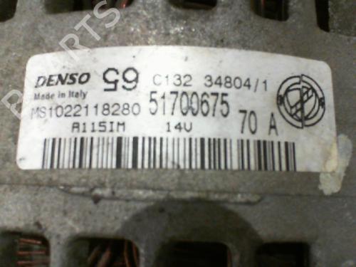 Alternator FIAT PANDA (169_) 1.2 (169.AXB11, 169.AXB1A) | BP24755021M7