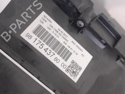 Used Instrument cluster Instrument cluster CITROËN JUMPY III Van (V_) 1.6 BlueHDi 115 (115 hp) 27172004 27172004