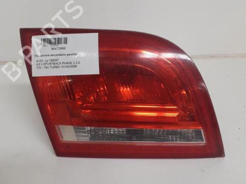 Used Left tailgate light AUDI A3 Sportback (8PA) 2.0 TDI (170 hp) 24750930