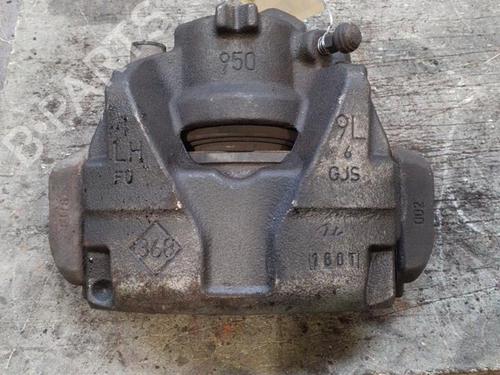Used Left front brake caliper RENAULT MEGANE III Hatchback (BZ0/1_, B3_) 1.2 TCe (BZ2B, BZ11) (116 hp) 24747256