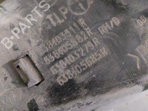 Used Wheel arch Wheel arch RENAULT CLIO V (B7_) 1.0 TCe 90 (B7MT) (91 hp) 32423626 32423626