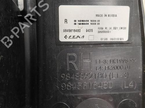 Right taillight CITROËN C3 IV (CC_, CB_) 1.2 PureTech 100 (CCHPV4) | BP37754600C35 - Image 3