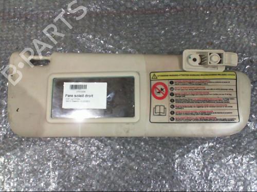 Used Right sun visor FIAT 500 (312_) 1.2 (312AXA1A) (69 hp) 25263054