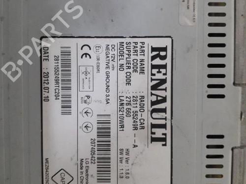 Used Radio RENAULT CLIO IV (BH_) 0.9 TCe 90 (BHNF, BHMA, BHMH, BHJK, BHJR) (90 hp) 24760781