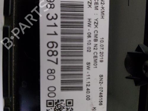 Instrument cluster TOYOTA PROACE Van (MDZ_) 1.5 D4d (MDZ1) | BP29642489C47 