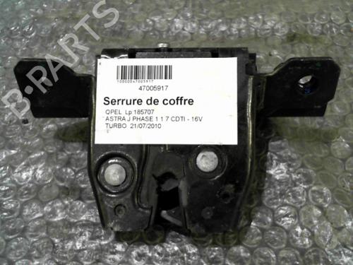 Used Tailgate lock OPEL ASTRA J (P10) 1.7 CDTI (68) (110 hp) 24765382
