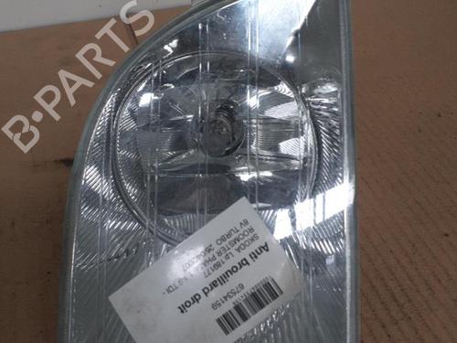 Used Right front fog light Right front fog light SKODA ROOMSTER (5J7) 1.9 TDI (105 hp) 24739312 24739312