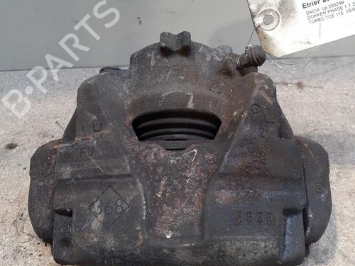 Used Left front brake caliper DACIA DOKKER MPV (KE_) 1.2 TCe (KEM0, KEAY) (115 hp) 27628335