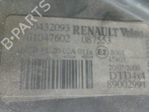 Used Right headlight Right headlight RENAULT SCÉNIC I MPV (JA0/1_, FA0_) 2.0 16V RX4 (139 hp) 24742822 24742822