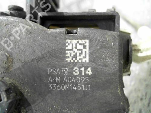 Rear left lock CITROËN C3 II (SC_) 1.4 HDi 70 (SC8HZC, SC8HR0, SC8HP4) | BP24762797C100 