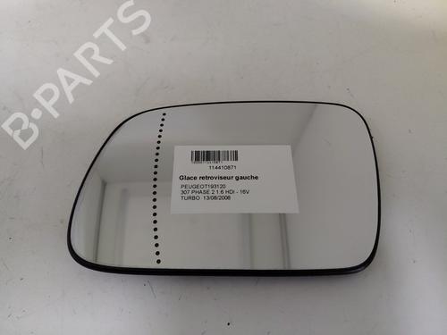 Used Left mirror glass PEUGEOT 307 (3A/C) 1.6 HDi 110 (109 hp) 29853854