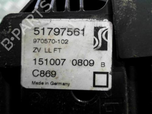 Front left lock FIAT GRANDE PUNTO (199_) 1.3 D Multijet | BP24762900C98