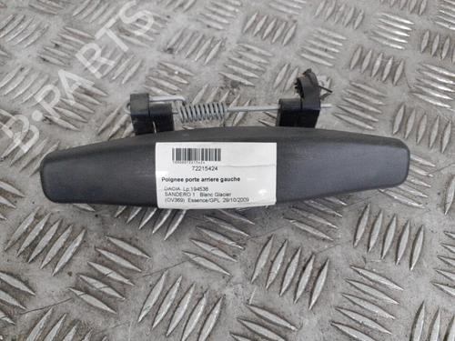 Used Rear left exterior door handle DACIA SANDERO 1.4 MPI LPG (72 hp) 24757030