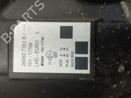 Used Left headlight Left headlight RENAULT KANGOO Express (FW0/1_) [2008-2026] 36412978 36412978