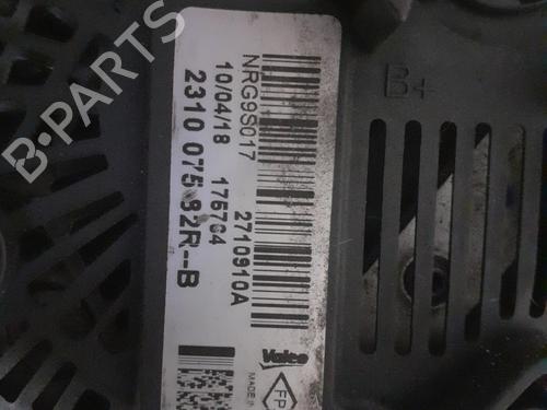 Alternator DACIA SANDERO II 1.0 SCe 75 (B8JC, B8JD) | BP24750332M7 