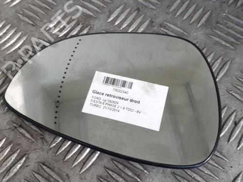Used Right mirror glass FORD FIESTA VI (CB1, CCN) 1.6 TDCi (95 hp) 24767815