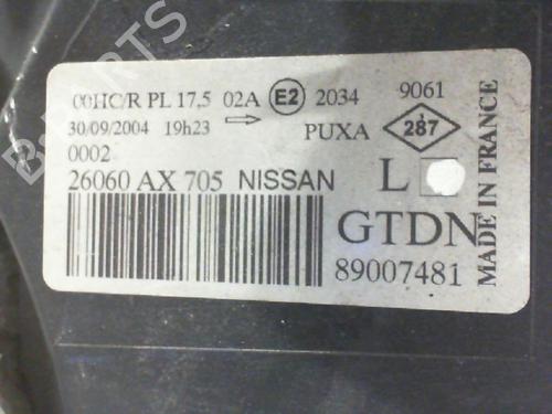 Left headlight NISSAN MICRA III (K12) 1.5 dCi | BP24745917C28 