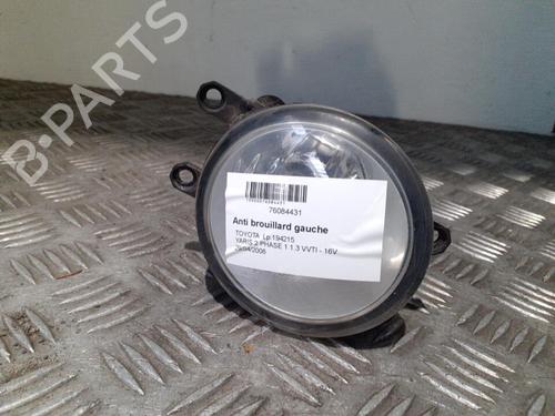 Used Left front fog light Left front fog light TOYOTA YARIS (_P9_) 1.3 VVT-i (SCP90_, SCP90R) (87 hp) 24746501 24746501