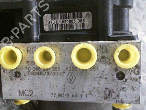 Used ABS pump ABS pump RENAULT MODUS / GRAND MODUS (F/JP0_) 1.5 dCi (FP0D, JP0D) (82 hp) 24746142 24746142