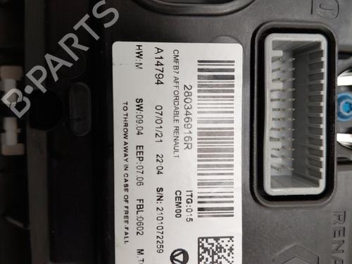 Used Display monitor Display monitor RENAULT CLIO V (B7_) 1.0 TCe 90 (B7MT) (91 hp) 32423793 32423793