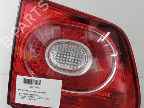 Used Left tailgate light VW TIGUAN (5N_) 2.0 TDI (140 hp) 27676263