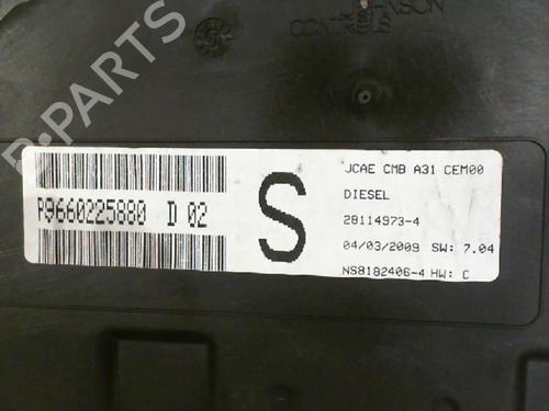 Used Instrument cluster Instrument cluster CITROËN C2 (JM_) 1.6 HDi (109 hp) 24751738 24751738