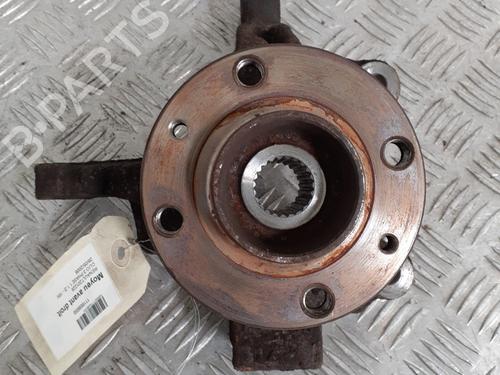 Used Right front steering knuckle RENAULT CLIO III (BR0/1, CR0/1) 1.2 16V (BR02, BR0J, BR11, CR02, CR0J, CR11) (75 hp) 28623496