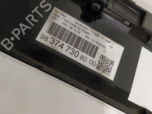 Used Instrument cluster Instrument cluster CITROËN JUMPY III Van (V_) 1.5 BlueHDi 100 (102 hp) 31146787 31146787