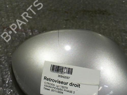 Right mirror CITROËN XSARA PICASSO (N68) 1.6 HDi | BP24746241C27 