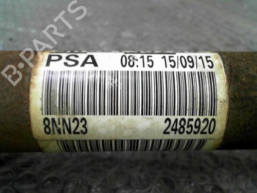 Used Left front driveshaft Left front driveshaft PEUGEOT 208 I (CA_, CC_) 1.6 HDi / BlueHDi 75 (75 hp) 24745506 24745506