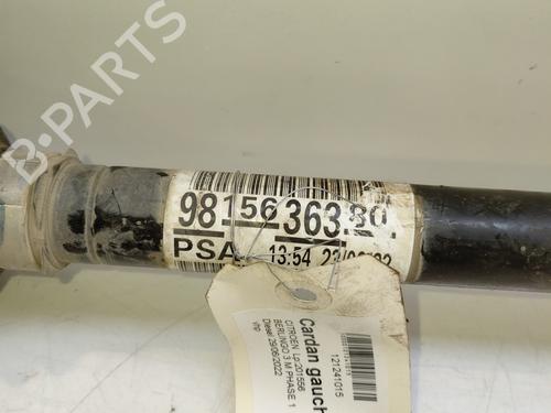Used Left front driveshaft Left front driveshaft CITROËN BERLINGO Box Body/MPV (K9) 1.5 BlueHDi 130 (131 hp) 32423878 32423878