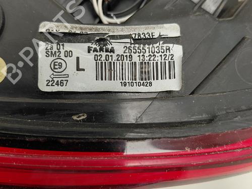 Left taillight RENAULT CLIO V (B7_) 1.0 TCe 100 (B7MT) | BP36873574C34 - Image 2