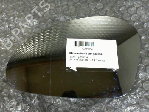 Left mirror glass SEAT CORDOBA (6L2)  | BP24766209C148 