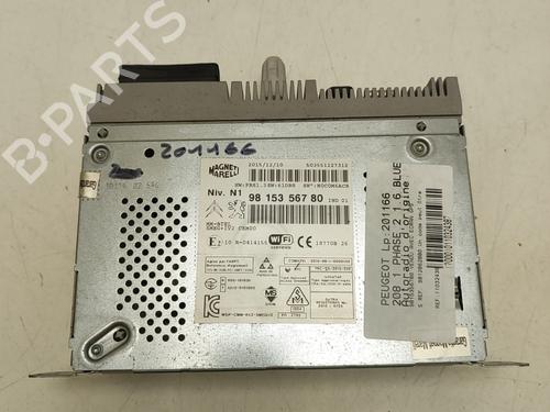 Radio PEUGEOT 208 I (CA_, CC_) 1.6 HDi / BlueHDi 75 | BP27923140E6 