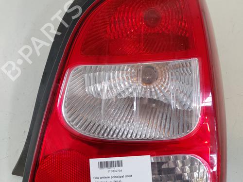 Højre baglygte RENAULT TWINGO II (CN0_) 1.2 16V (CN04, CN0B) (75 hp) 30297267