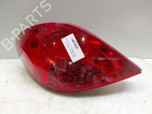 Used Left taillight Left taillight PEUGEOT 207 (WA_, WC_) 1.4 HDi (68 hp) 33014858 33014858