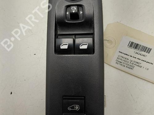 Used Left front window switch Left front window switch CITROËN BERLINGO Box Body/MPV (K9) 1.5 BlueHDi 130 (131 hp) 39938479 39938479