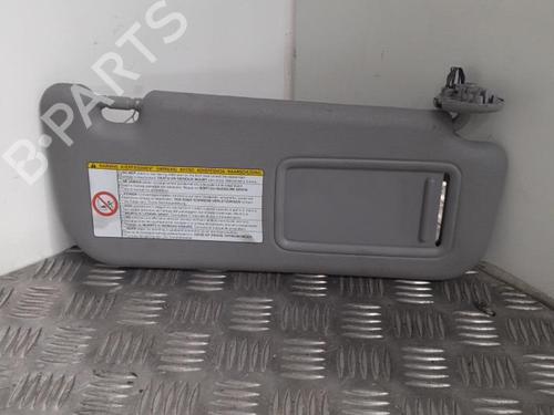 Used Right sun visor Right sun visor TOYOTA YARIS (_P9_) 1.4 D-4D (NLP90_, NLP90R) (90 hp) 24740113 24740113