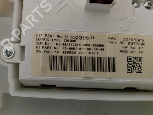 Instrument cluster PEUGEOT 2008 I (CU_) 1.2 THP 110 / PureTech 110 | BP29642515C47 - Image 2