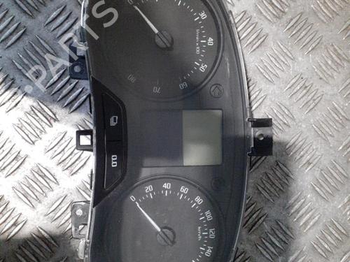 Used Instrument cluster SKODA FABIA II (542) 1.2 12V (60 hp) 24746487