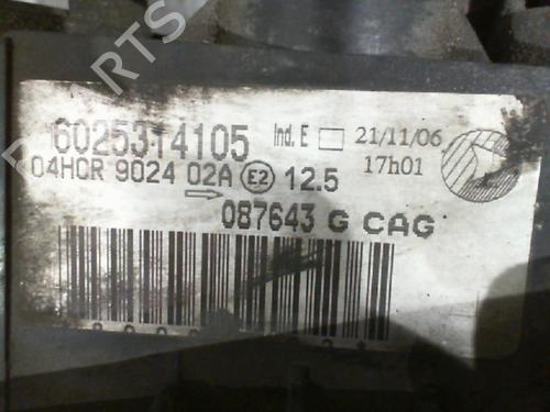 Faro anteriore sinistro Faro anteriore sinistro 25263093 25263093