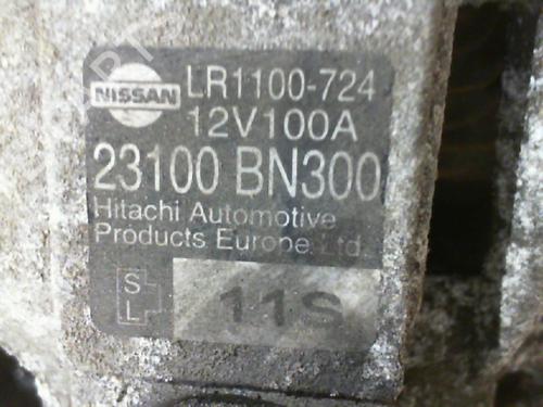 Alternator NISSAN ALMERA II Hatchback (N16) 2.2 Di | BP24742643M7 
