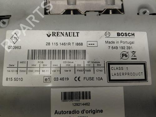 Radio RENAULT TWINGO II (CN0_) | BP37165086E6 - Image 3